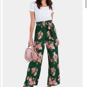 Francesca’s Ariel front tie jumpsuit size XS